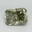 10.6 Ct. Fancy Vivid Green Radiant Lab Grown Diamond