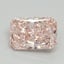 1.31 Ct. Fancy Intense Pink Radiant Lab Grown Diamond