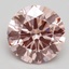 2.20 Ct. Fancy Intense Pink Round Lab Grown Diamond