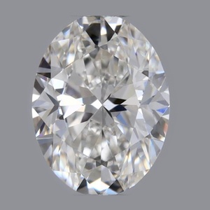 Oval diamond — real photo