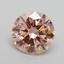 1.70 Ct. Fancy Intense Pink Round Lab Grown Diamond