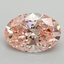 2.19 Ct. Fancy Vivid Pink Oval Lab Grown Diamond