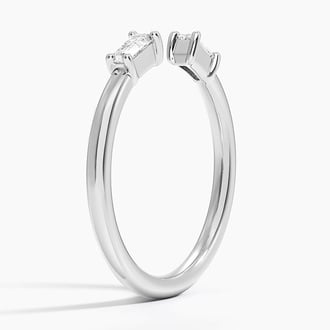 Wren Baguette Diamond Ring in Platinum