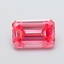 1.86 Ct. Fancy Vivid  Pink Emerald Lab Grown Diamond