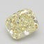 1.50 Ct. Fancy Yellow Cushion Diamond