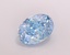 2.68 Ct. Fancy Vivid  Blue Oval Lab Grown Diamond