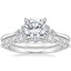 Platinum Melody Diamond Ring with Marseille Diamond Ring (1/3 ct. tw.)