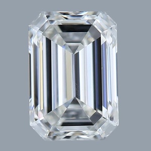 Emerald diamond — real photo