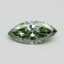 0.80 Ct. Fancy Vivid Green Marquise Lab Grown Diamond