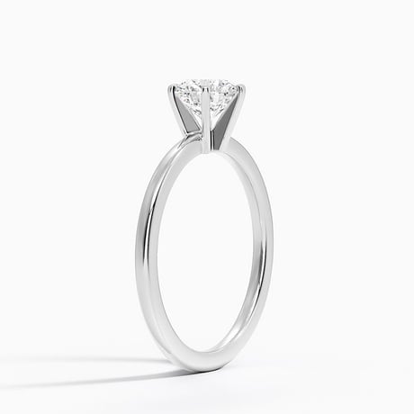 Six-Prong Petite Comfort Fit Solitaire Ring - Brilliant Earth