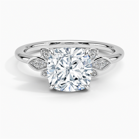 18K White Gold Fiore Diamond Ring