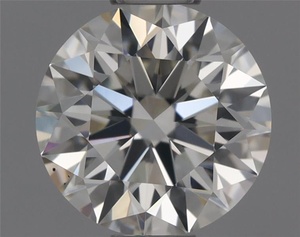 Round diamond — real photo