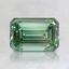 1.10 Ct. Fancy Vivid Pacific Green Emerald Lab Grown Diamond
