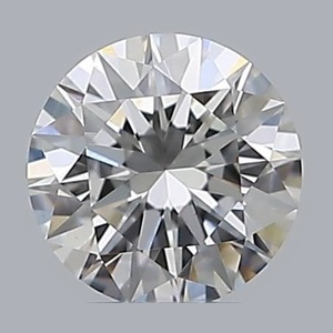 Round diamond — real photo