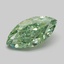 3.01 Ct. Fancy Vivid Green Marquise Lab Grown Diamond