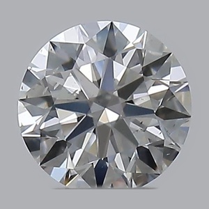 Round diamond — real photo