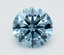 3.05 Ct. Fancy Vivid  Blue Round Lab Grown Diamond
