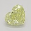 1.01 Ct. Fancy Yellow Heart Diamond