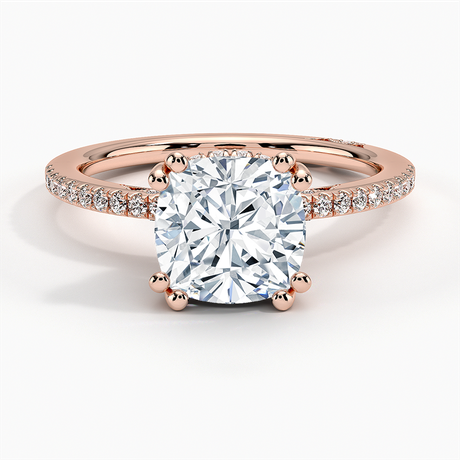 18K Rose Gold Simply Tacori Luxe Drape Diamond Ring