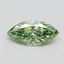 1.07 Ct. Fancy Vivid Green Marquise Lab Grown Diamond