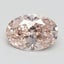 2.35 Ct. Fancy Vivid Pink Oval Lab Grown Diamond