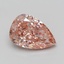 5.09 Ct. Fancy Vivid Pink Pear Lab Grown Diamond