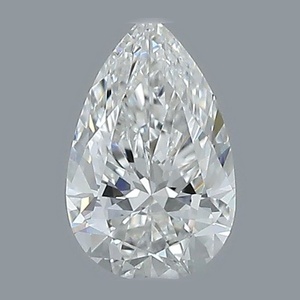 Pear diamond — real photo