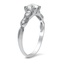The Ivelisse Ring, smalltop view on a hand