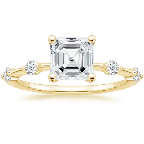 18K Yellow Gold Aimee Diamond Bridal Set