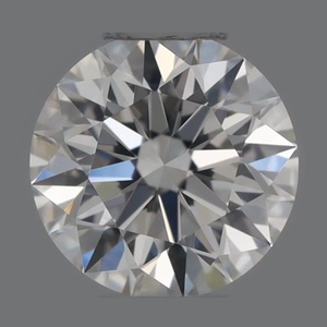 Round diamond — real photo