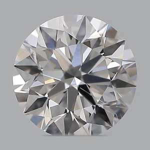 Round diamond — real photo