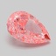 1.04 Ct. Fancy Vivid Pink Pear Lab Grown Diamond