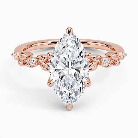14K Rose Gold Briar Diamond Ring