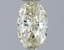 0.57 Ct. Fancy Light Yellow Oval Lab Grown Diamond