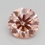 1.63 Ct. Fancy Intense Pink Round Lab Grown Diamond