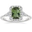 Platinum Nadia Halo Diamond Ring (1/4 ct. tw.), smalltop view