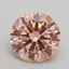 2.30 Ct. Fancy Intense Pink Round Lab Grown Diamond