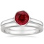 18K White Gold Luna Bridal Set