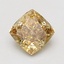 1.04 Ct. Fancy Intense Yellow Cushion Lab Grown Diamond
