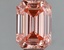 1.03 Ct. Fancy Vivid Pink Emerald Lab Grown Diamond