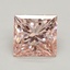 3.00 Ct. Fancy Intense Pink Princess Lab Grown Diamond