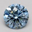 3.00 Ct. Fancy Blue Round Lab Grown Diamond