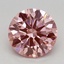 1.01 Ct. Fancy Vivid Pink Round Lab Grown Diamond