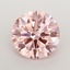 3.40 Ct. Fancy Vivid  Pink Round Lab Grown Diamond