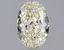 1.01 Ct. Fancy Light  Yellow Oval Lab Grown Diamond
