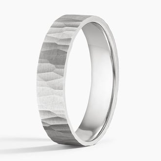 Aspen 5mm Wedding Ring in Platinum