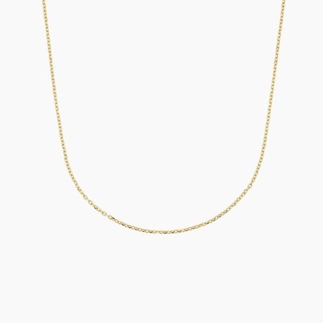 Diamond Cut Cable Chain Necklace