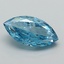 1.48 Ct. Fancy Vivid Blue Marquise Lab Grown Diamond