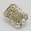 1.33 Ct. Fancy Yellow-Brown Radiant Diamond