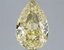 3.55 Ct. Fancy Intense  Yellow Pear Lab Grown Diamond
